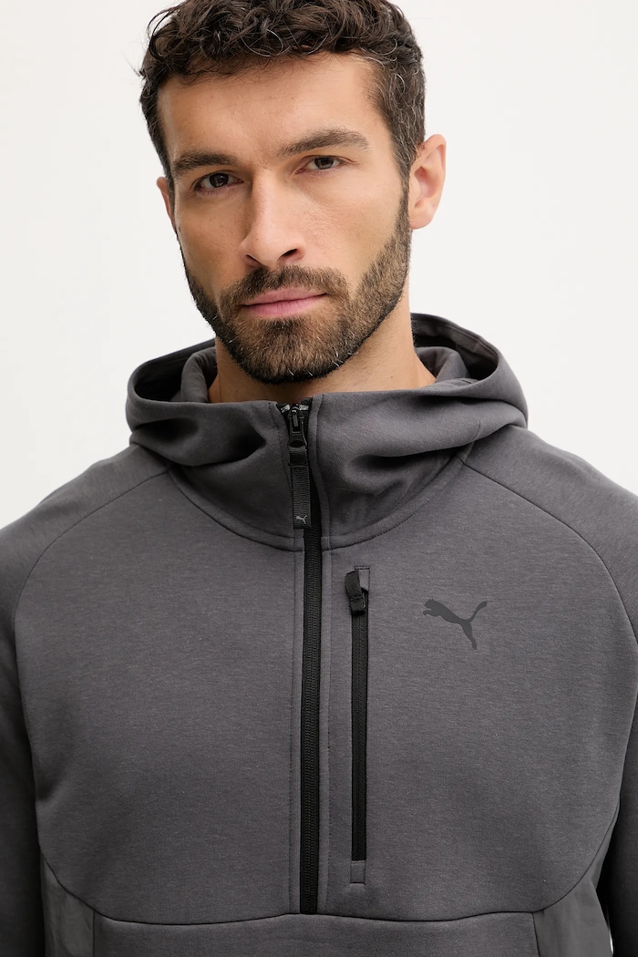 Oblečení Mikina Puma PUMATECH 688044 šedá
