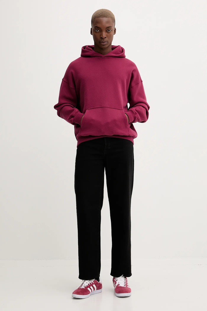 Abercrombie & Fitch Суичър Abercrombie & Fitch KI122.5467.520 бордо AW25