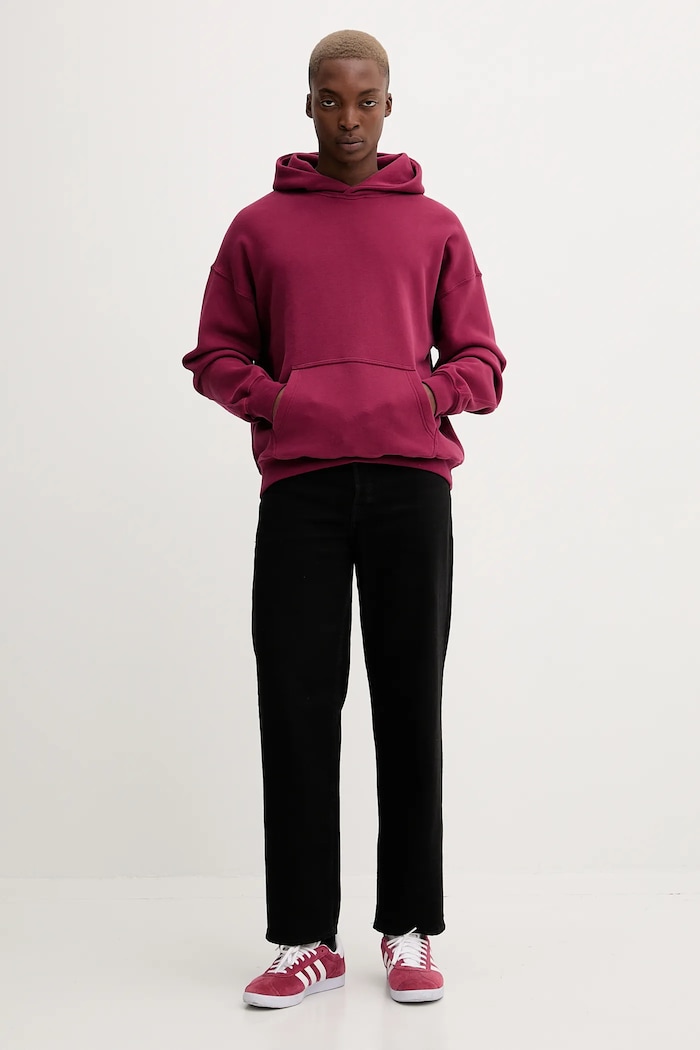 Abercrombie & Fitch Суичър Abercrombie & Fitch KI122.5467.520 бордо AW25