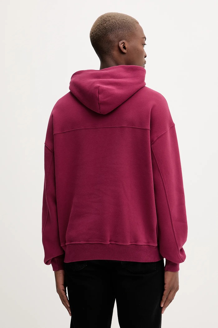 Дрехи Abercrombie & Fitch Суичър Abercrombie & Fitch KI122.5467.520 бордо