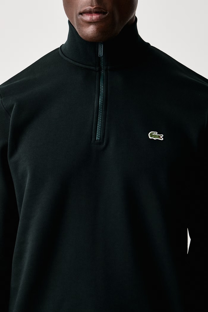 Bluza męska bawełniana Lacoste SH9774 zielony