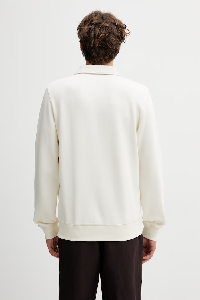 Clothing Lacoste cotton sweatshirt SH5781 beige