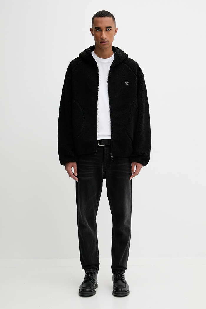 Kenzo bluză FF65BL5504FP negru AW25