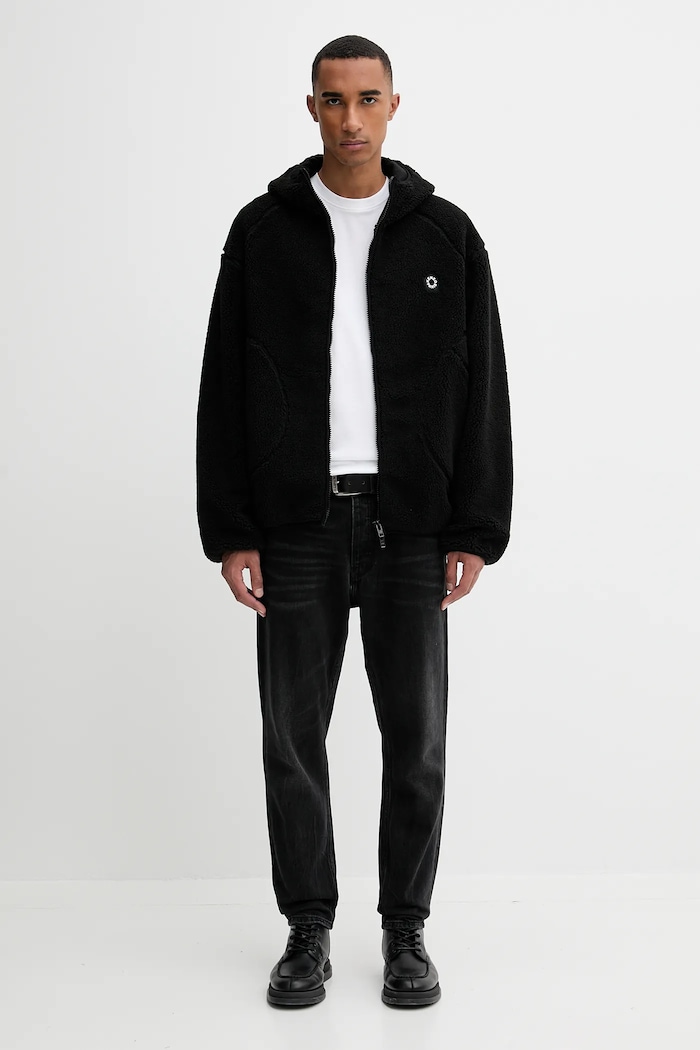 Kenzo bluză FF65BL5504FP negru AW25