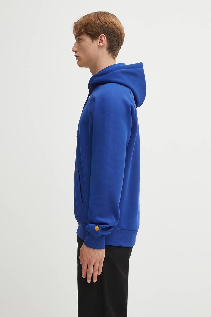 Dukserica Carhartt WIP Hooded Chase I033661.30XXX plava AW25