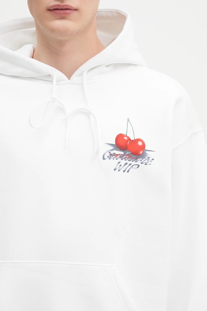 Кофта Carhartt WIP Hooded Jake Garcia білий I035191.02XX