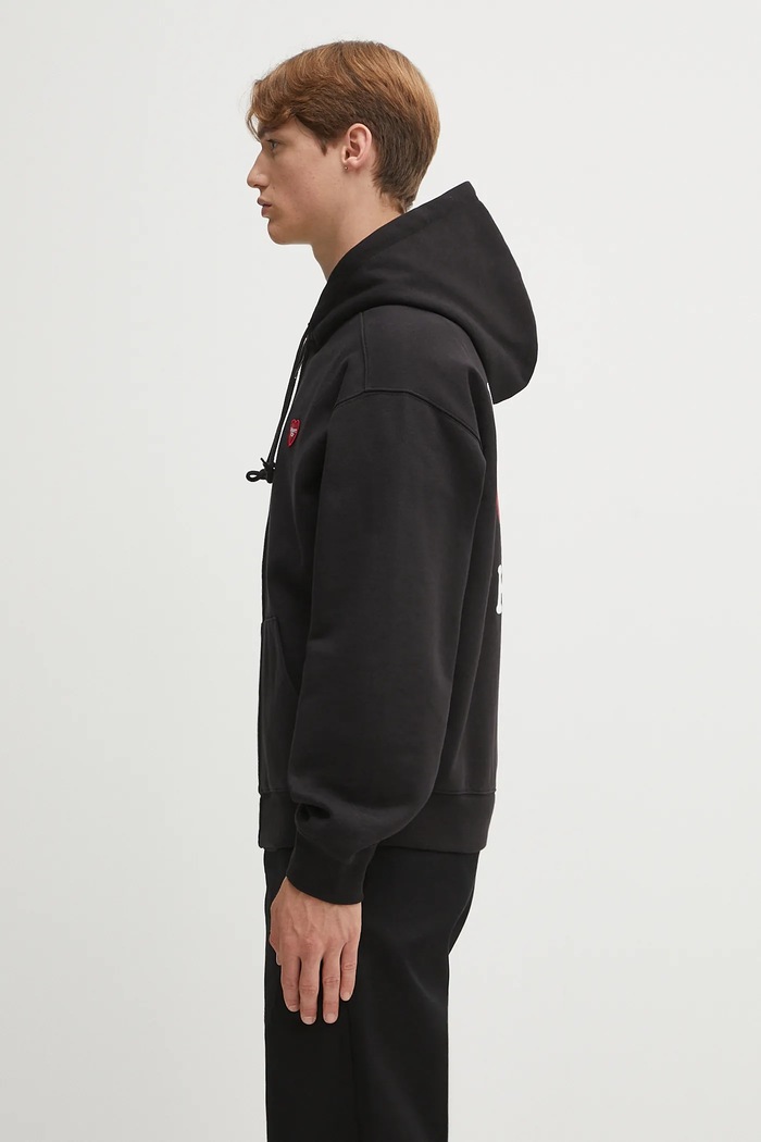 Carhartt WIP sweatshirt Hooded Heart II Hartt I035176.89XX black AW25