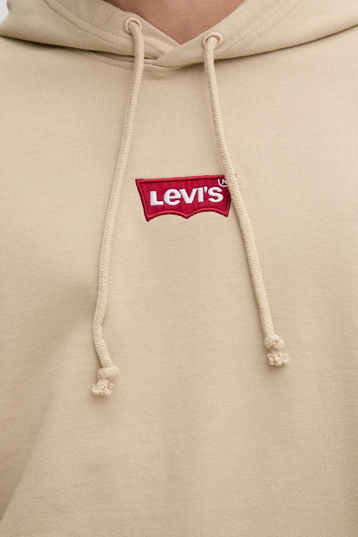 Levi's hanorac de bumbac 38479.0423 bej
