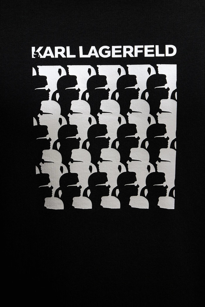 Bavlnená mikina Karl Lagerfeld 554917.705402 čierna