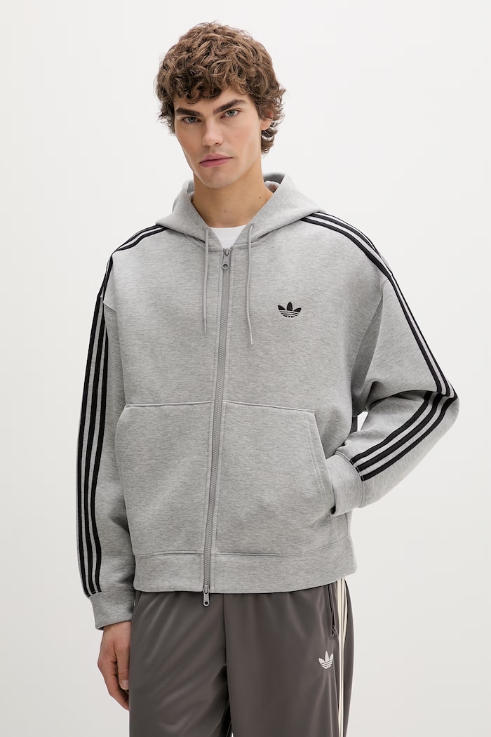 adidas Originals bluza Spacer Hoodie pozostałe szary JW5965