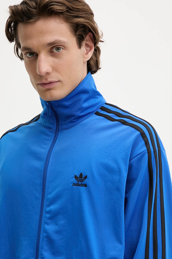 adidas Originals felpa Firebird blu JY1345