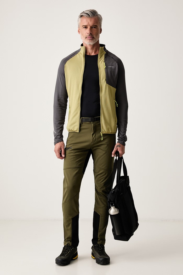 Viking Bluza sportowa męska Birger 740.27.9285 zielony AW25