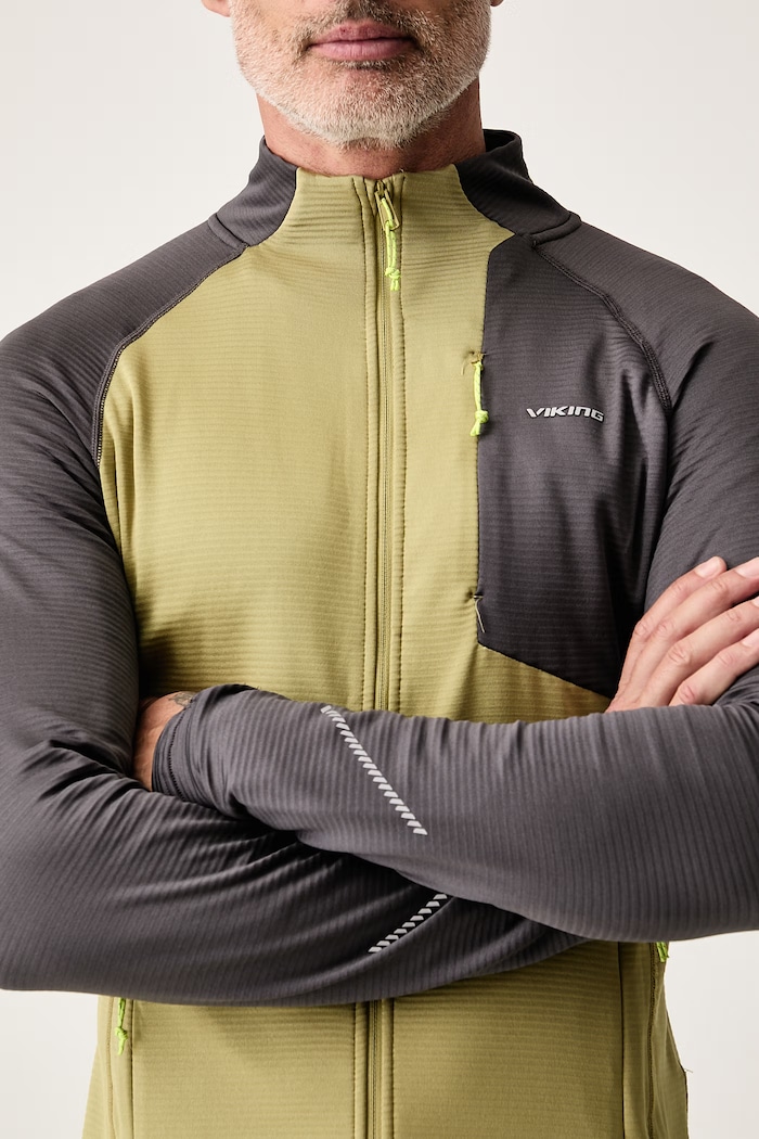 Bluza sportowa męska Birger Viking 740.27.9285 zielony