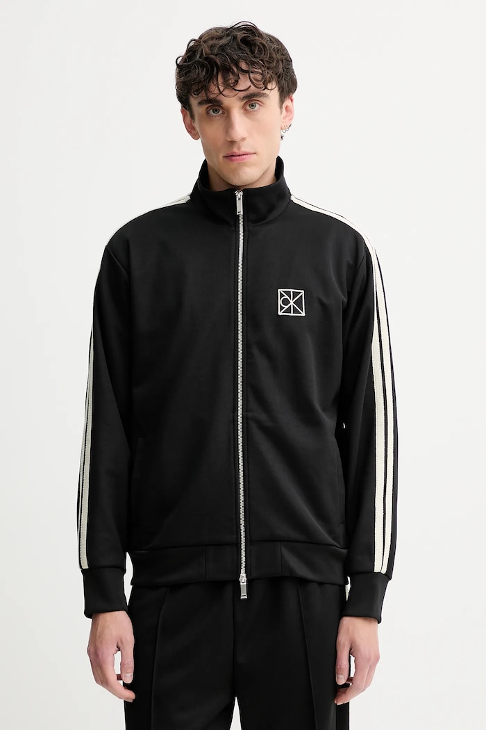 Calvin Klein bluză imprimeu negru LV04LD220G
