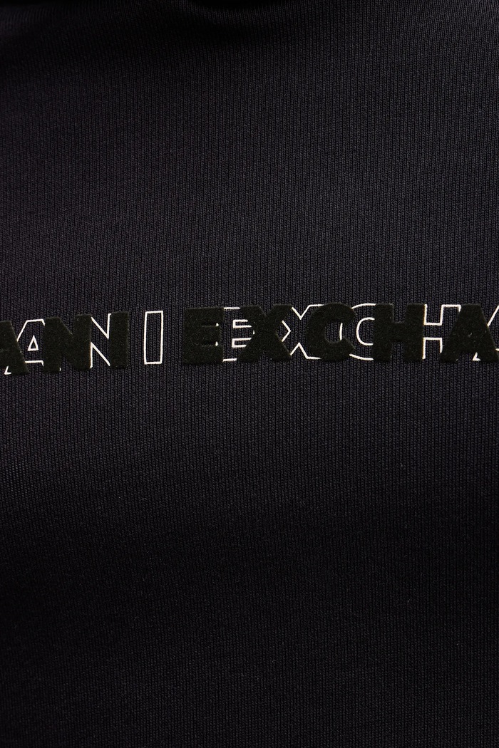 Armani Exchange hanorac de bumbac XM001380.AF10830 bleumarin