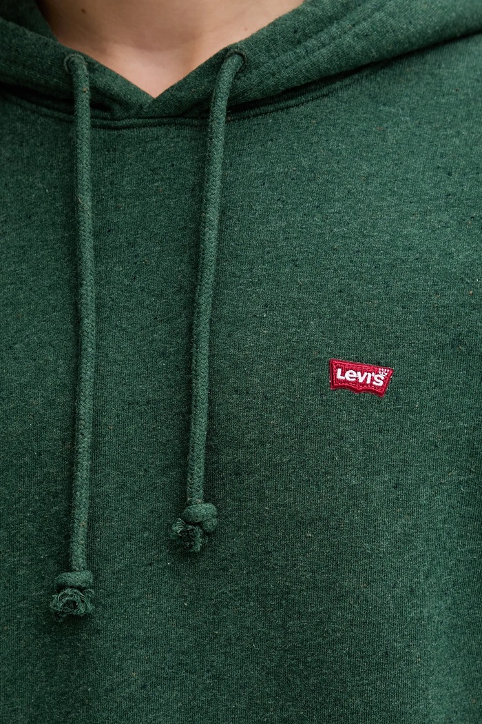 Bavlněná mikina Levi's 34581.0056 zelená