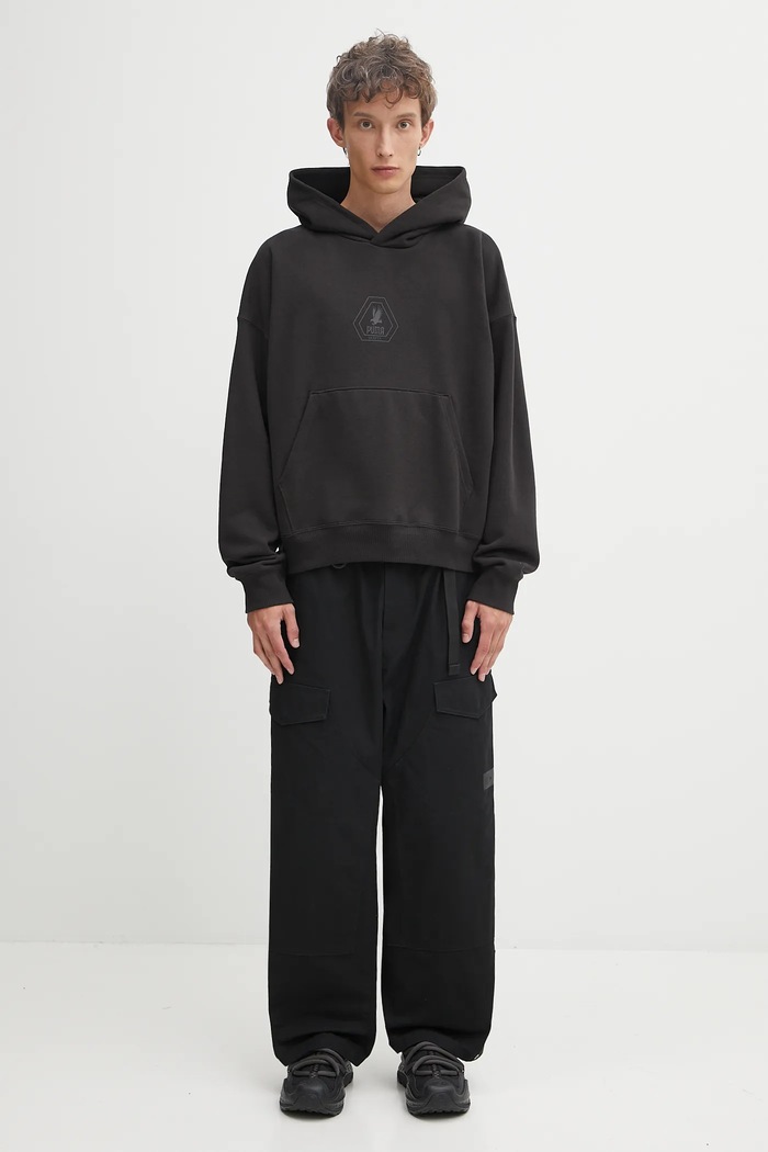 Bavlnená mikina Puma PUMA x SKEPTA 633772 čierna