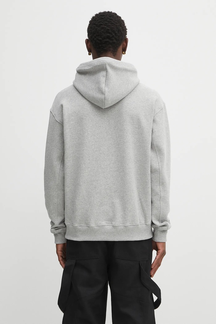 Clothing New Balance sweatshirt MADE IN USA CORE HOODIE MT43546AG gray