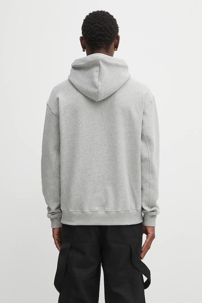 Clothing New Balance sweatshirt MADE IN USA CORE HOODIE MT43546AG gray