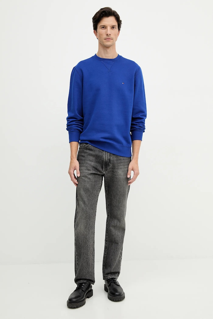 Μπλούζα Tommy Hilfiger MW0MW40000 μπλε AW25