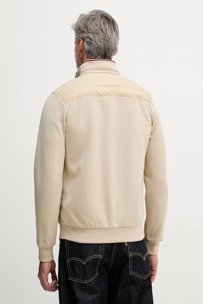 Oblečenie Tommy Hilfiger bunda pánska MW0MW41329 béžová