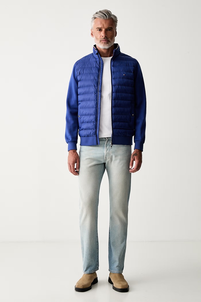 Tommy Hilfiger kurtka męska MW0MW41329 granatowy SS26