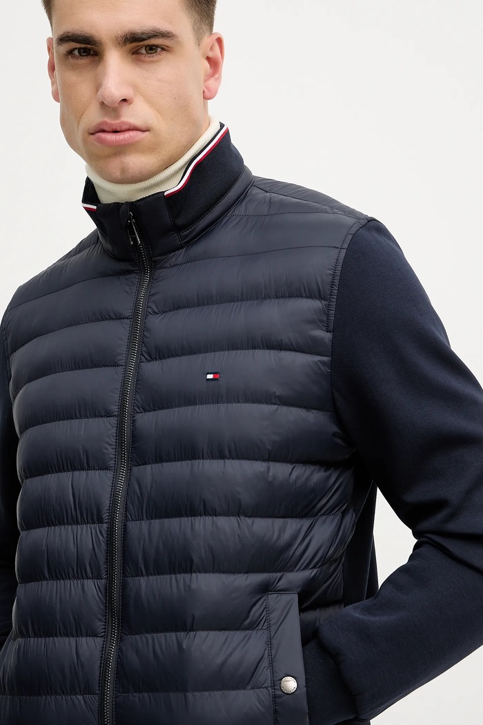 Odjeća Tommy Hilfiger jakna za muškarce MW0MW41329 mornarsko plava