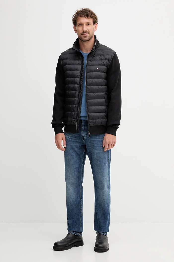 Tommy Hilfiger kurtka męska MW0MW41329 czarny SS26