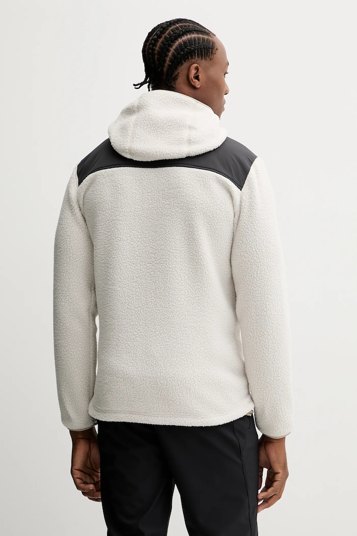 Odzież Jack Wolfskin bluza sportowa KAMMWEG PILE 1711271 beżowy