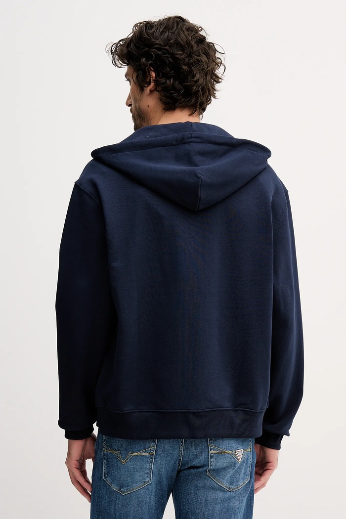 Oblečení Bavlněná mikina Calvin Klein Jeans LV04RD240G námořnická modř