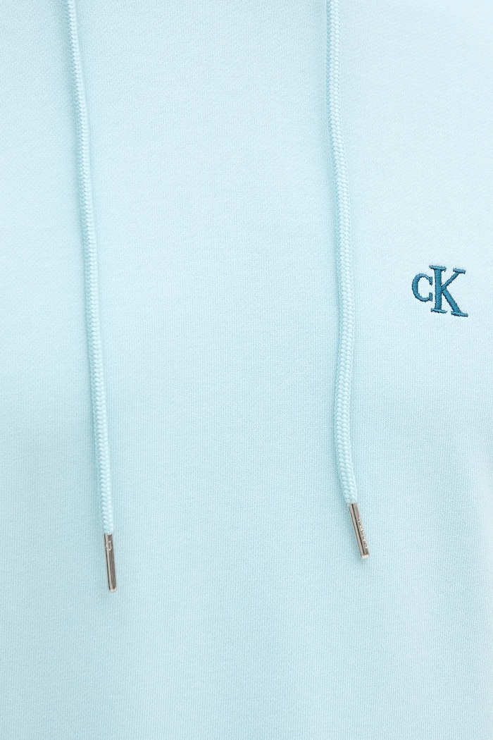 Calvin Klein Jeans mikina s kapucí pánská bavlněná LV04RC297G modrá