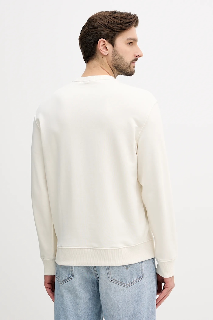 Oblečenie Calvin Klein Jeans mikina pánska bavlnená LV04RC296G béžová