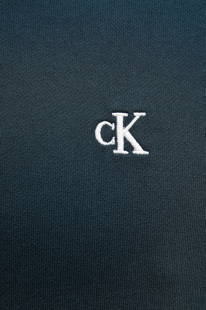 Calvin Klein Jeans hanorac de bărbați din bumbac LV04RC296G verde