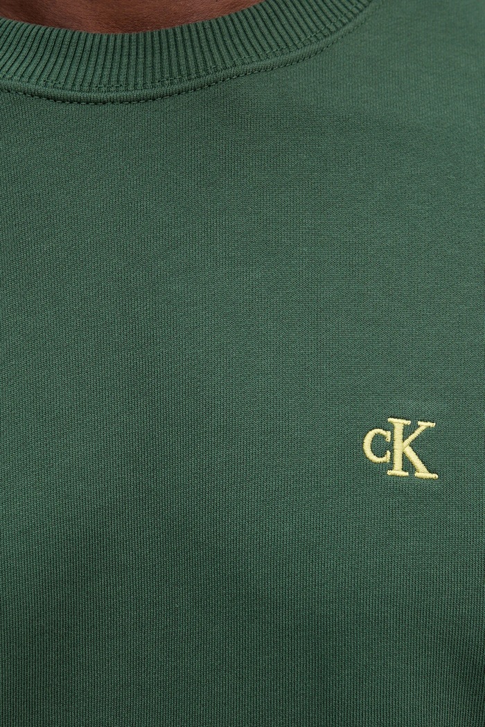 Calvin Klein Jeans mikina pánska bavlnená LV04RC296G zelená