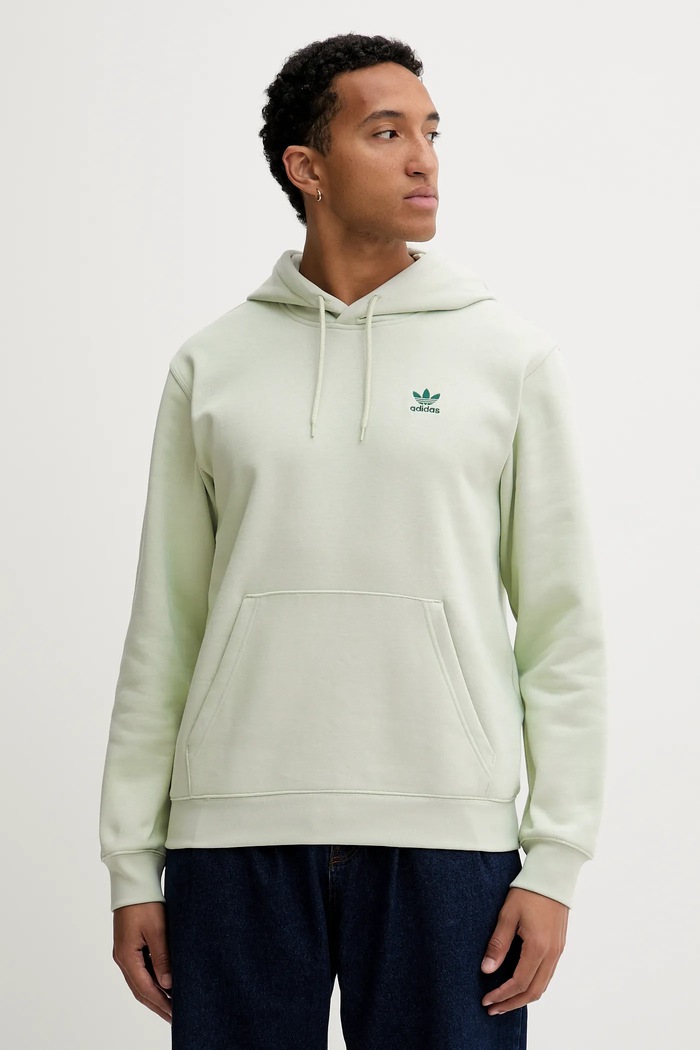 Pulover adidas Originals Essentials Drugo zelena HY2080