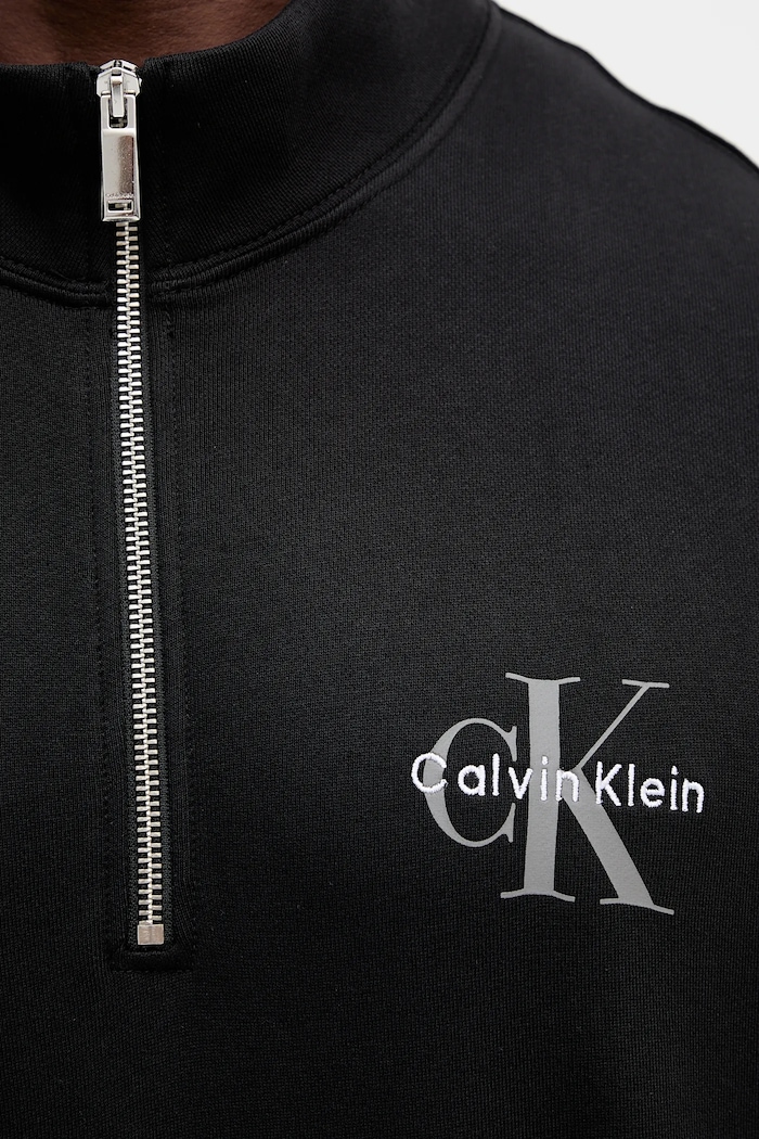 Bavlnená mikina Calvin Klein Jeans LV04RD244G čierna