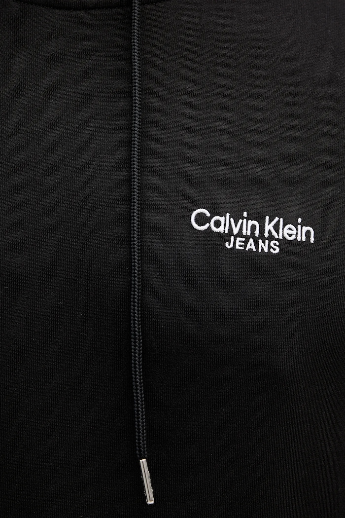 Bavlnená mikina Calvin Klein Jeans LV04RD002G čierna
