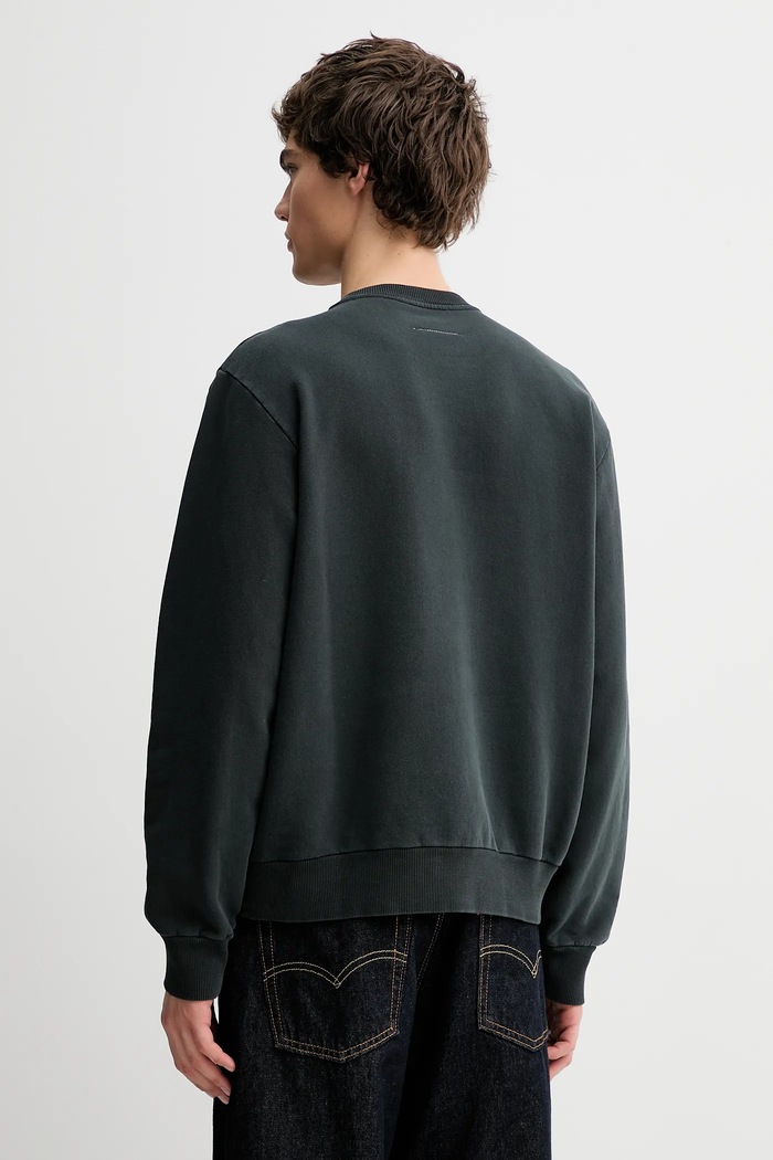 Odzież MM6 Maison Margiela bluza bawełniana SH2GU0025.M25024.899 czarny