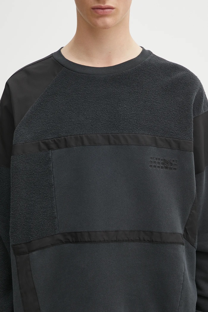 MM6 Maison Margiela hanorac de bumbac negru SH2GU0026.M25024.899