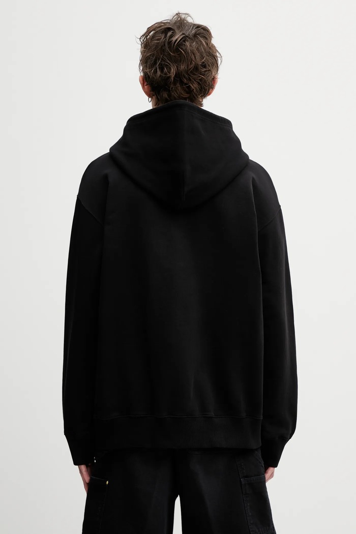 Одежда Хлопковая кофта MM6 Maison Margiela x MM6 Wardro SH0GU0033.M25025.900 чёрный