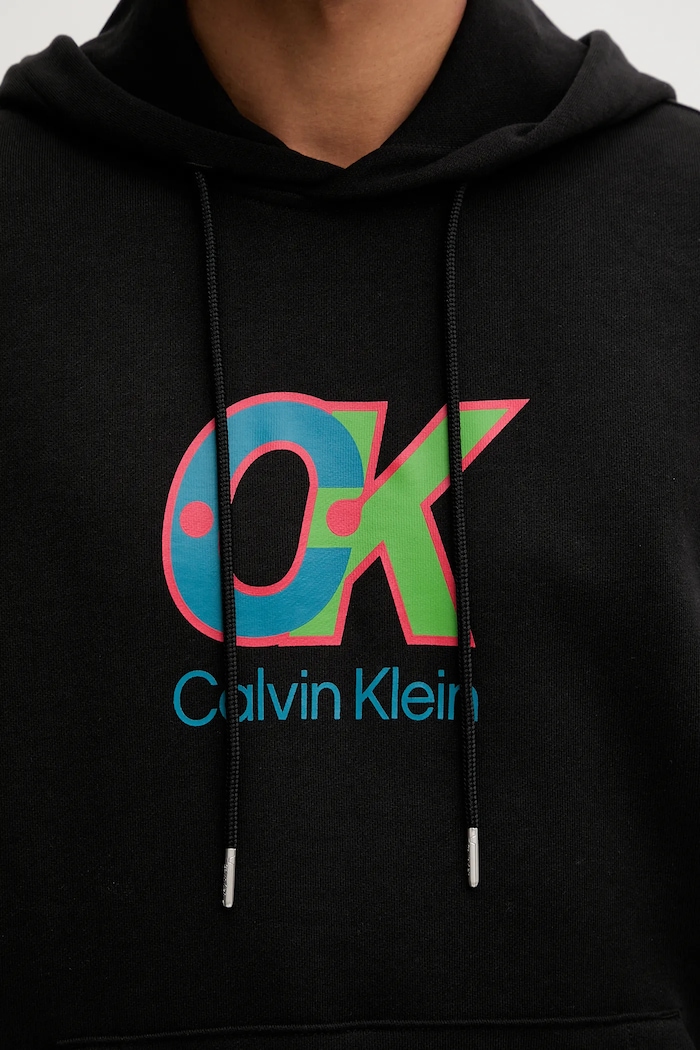 Calvin Klein bluza bawełniana LV04LD240G czarny