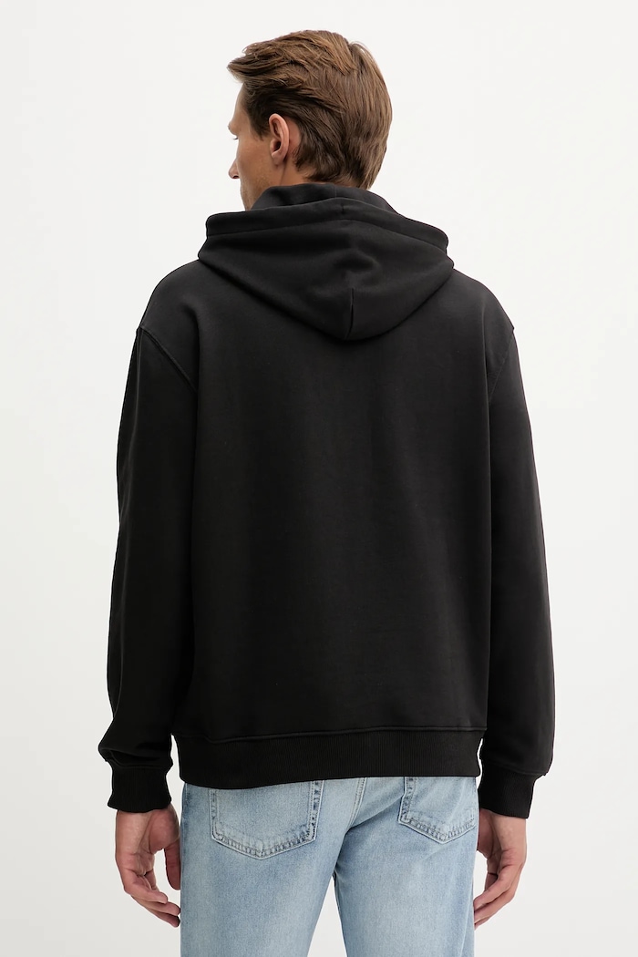 Îmbrăcăminte Calvin Klein hanorac de bumbac LV04LD241G negru