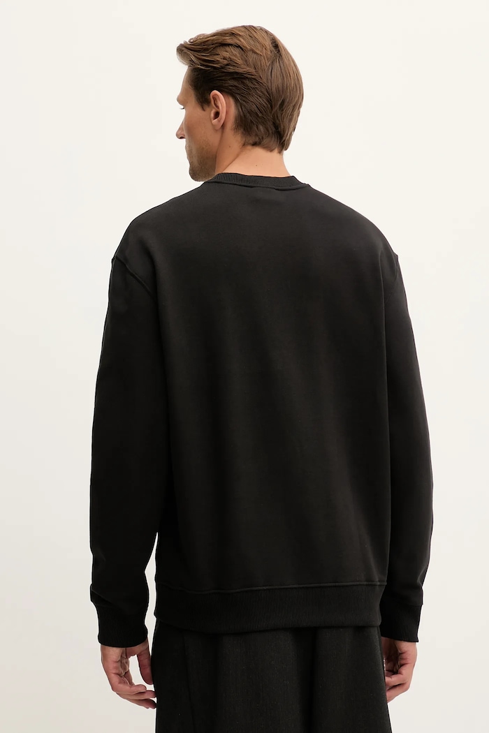 Îmbrăcăminte Calvin Klein hanorac de bumbac LV04LD242G negru