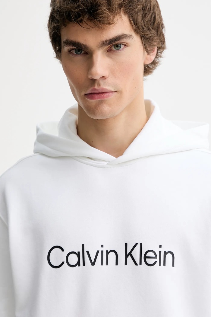 Calvin Klein hanorac de bumbac alb LV14LD231G