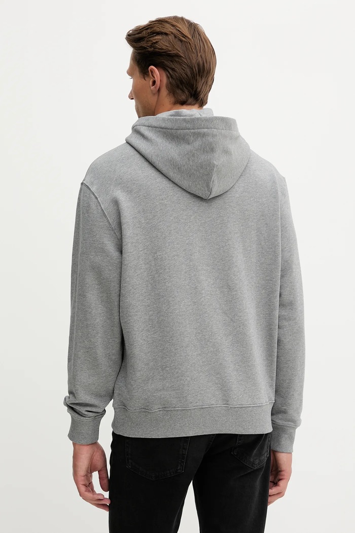 Oblečení Bavlněná mikina Calvin Klein LV14LD231G šedá