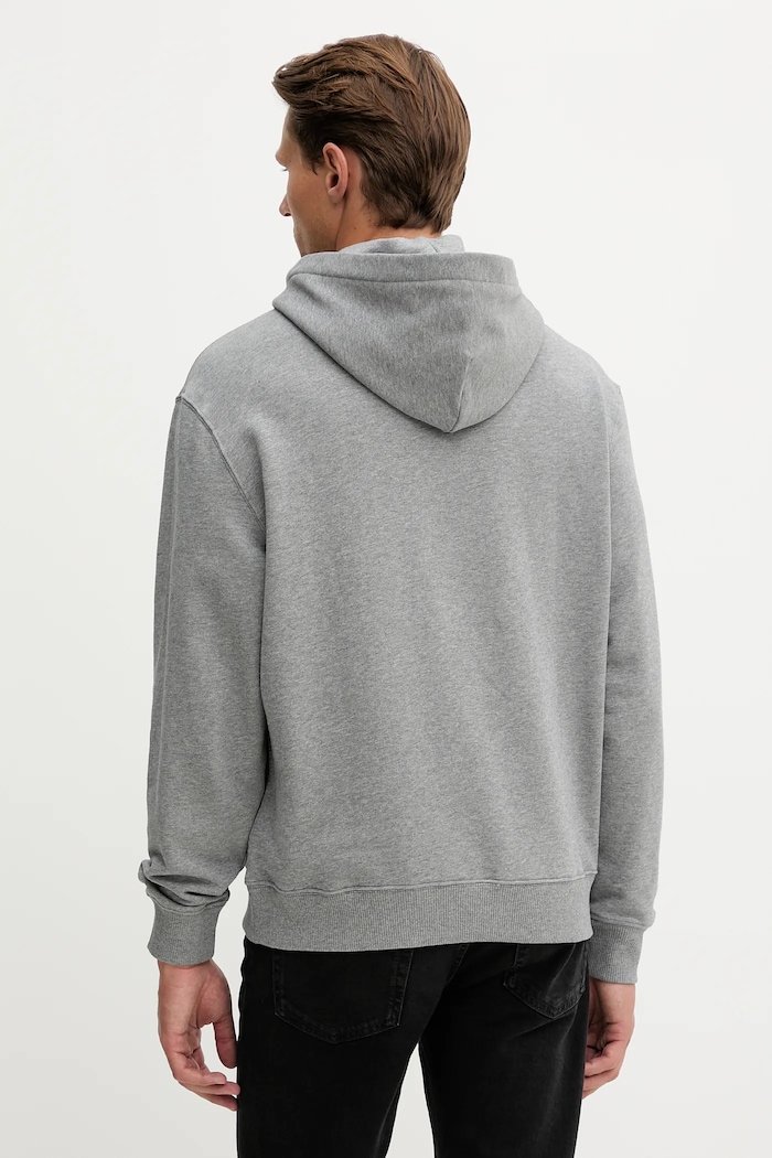 Oblečení Bavlněná mikina Calvin Klein LV14LD231G šedá