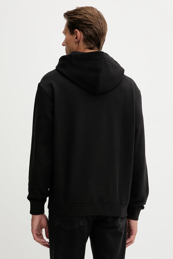 Ρούχα Βαμβακερή μπλούζα Calvin Klein LV14LD231G μαύρο