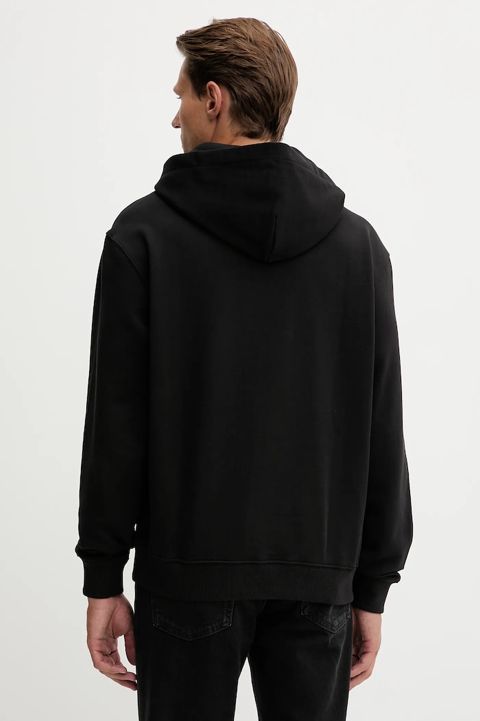 Ρούχα Βαμβακερή μπλούζα Calvin Klein LV14LD231G μαύρο