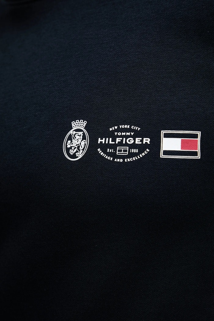 Μπλούζα Tommy Hilfiger MW0MW40863 σκούρο μπλε