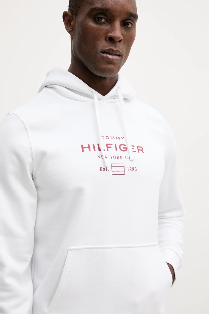 Μπλούζα Tommy Hilfiger λευκό MW0MW40864